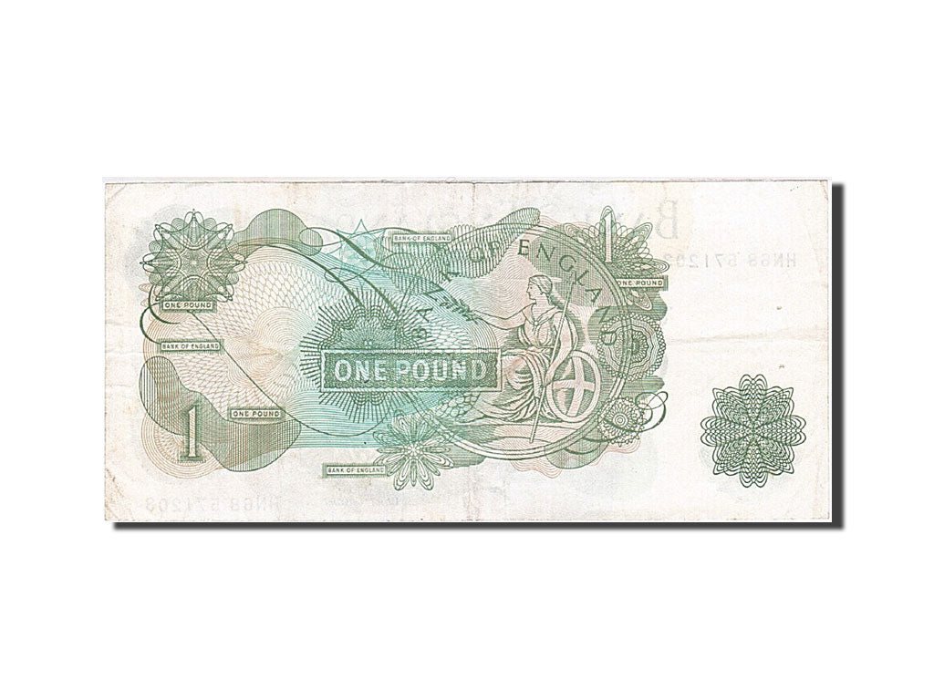 Banknote, Great Britain, 1 Pound, 1960-1964, Undated (1960-1978), KM:374g