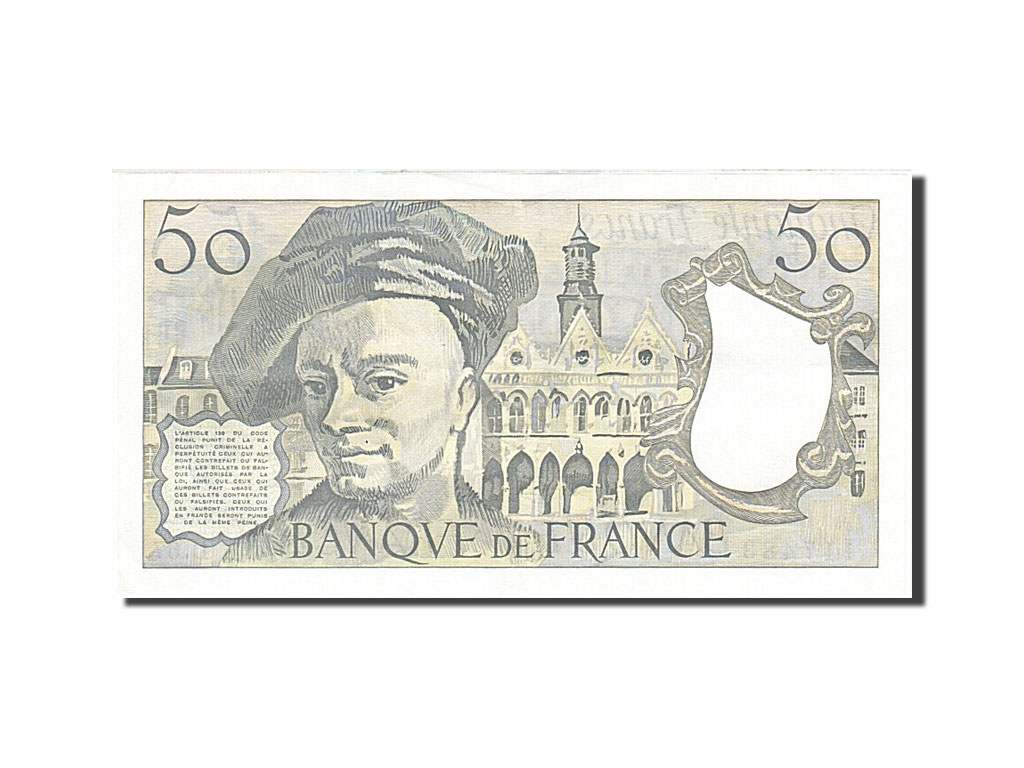 Frankreich, 50 Francs, 1976, KM:152e, 1991, AU(55-58), Fayette:67.17
