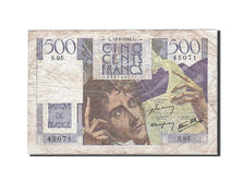 Francia, 500 Francs, 1945, KM:129a, 1946-09-12, MB, Fayette:34.6