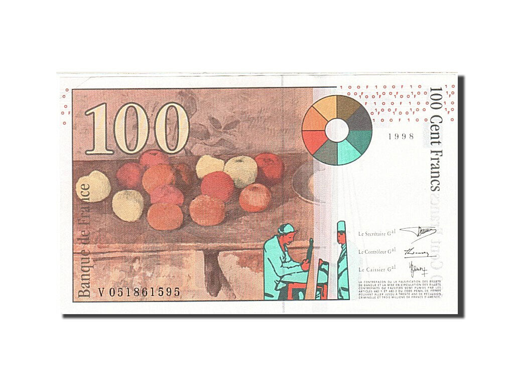France, 100 Francs, 1997, KM:158a, 1998, UNC(63), Fayette:74.2