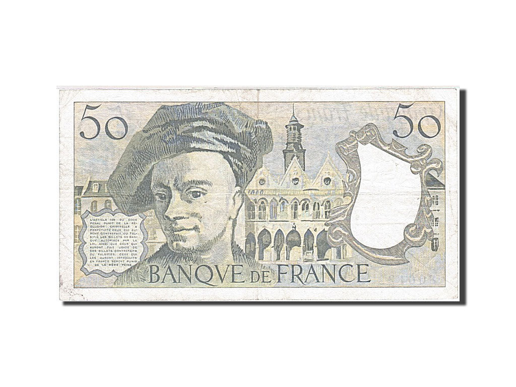 France, 50 Francs, 1976, KM:152b, 1984, EF(40-45), Fayette:67.10
