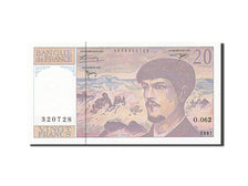 France, 20 Francs, 1980, KM:151i, 1997, UNC(65-70), Fayette:66 ter.2