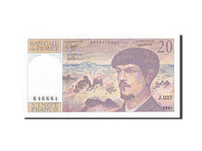France, 20 Francs, 1980, KM:151d, 1990, UNC(63), Fayette:66bis.1