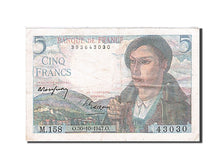Banknot, Francja, 5 Francs, 1943, 1947-10-30, AU(50-53), Fayette:5.7, KM:98b