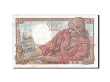 France, 20 Francs, 1942, KM:100a, 1943-01-28, EF(40-45), Fayette:13.5