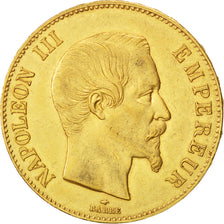 Moneda, Francia, Napoleon III, Napoléon III, 100 Francs, 1859, Paris, EBC, Oro