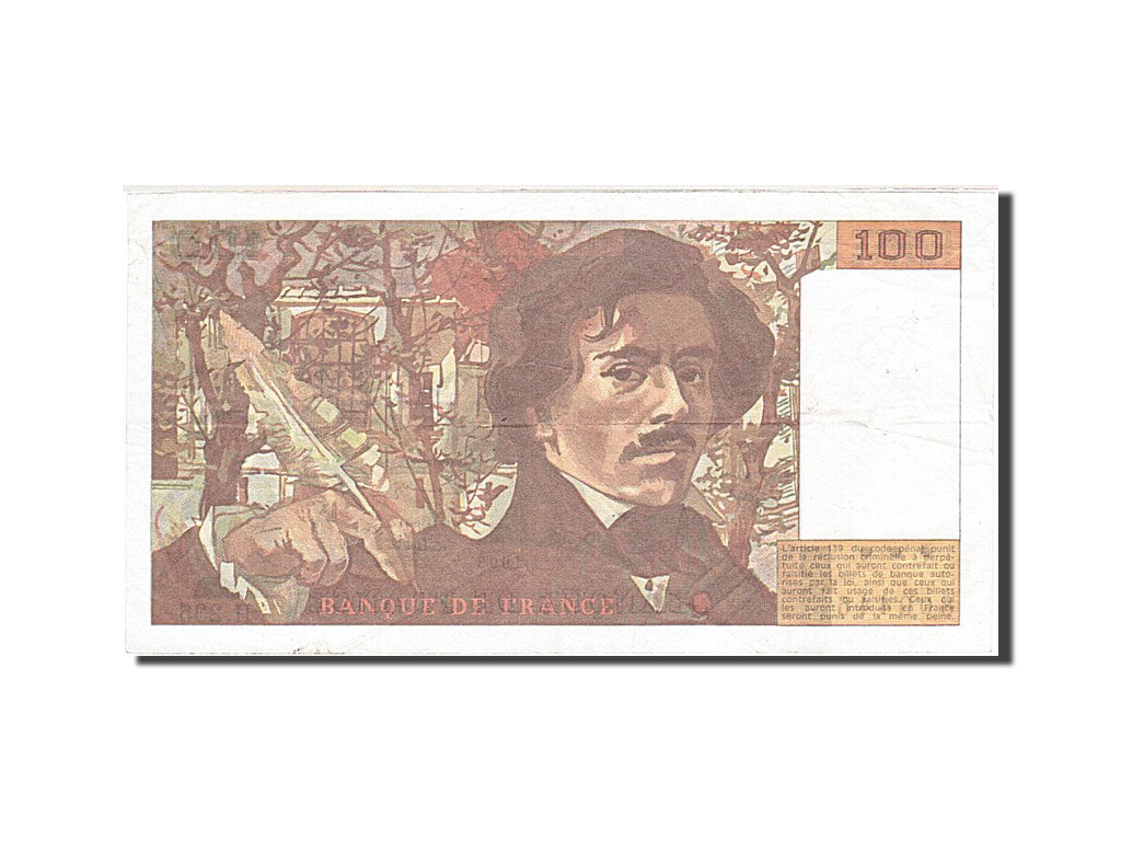 Banknote, France, 100 Francs, 1978, 1993, EF(40-45), Fayette:69bis.8, KM:154g