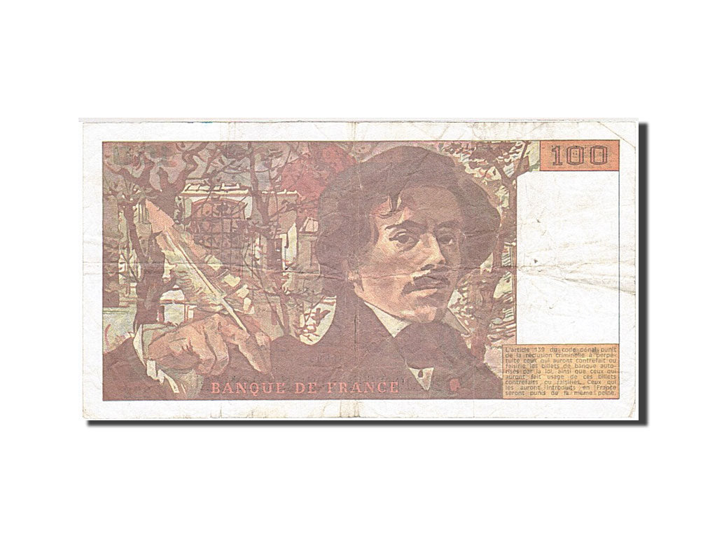 France, 100 Francs, 1978, KM:154g, 1993, F(12-15), Fayette:69bis.7