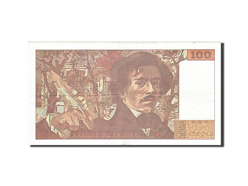 Frankreich, 100 Francs, 1978, KM:154g, 1993, VF(30-35), Fayette:69bis.8