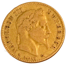Münze, Frankreich, Napoleon III, Napoléon III, 10 Francs, 1862, Strasbourg, S
