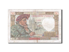 Geldschein, Frankreich, 50 Francs, 1941, 1941-01-23, S, Fayette:19.5, KM:93
