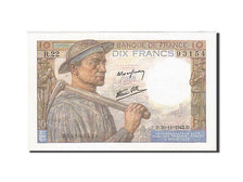 France, 10 Francs, 1941, KM:99e, 1942-11-26, UNC(60-62), Fayette:8.6