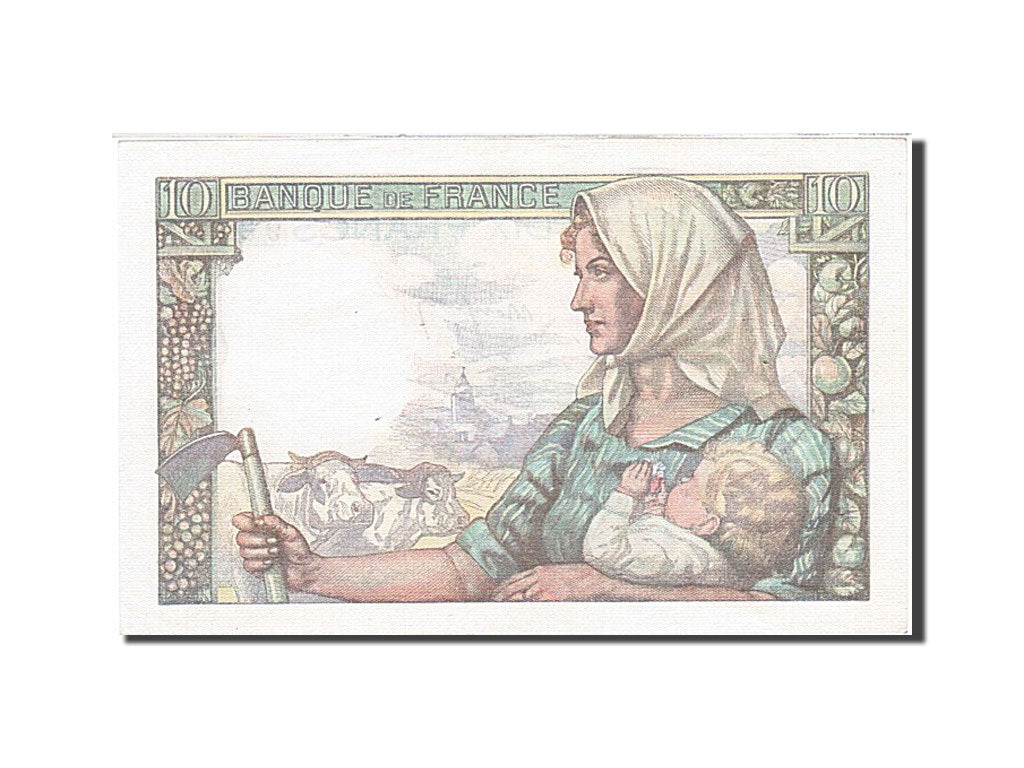 Frankreich, 10 Francs, 1941, KM:99e, 1942-11-26, UNC(60-62), Fayette:8.6