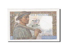France, 10 Francs, 1941, KM:99e, 1942-11-26, AU(55-58), Fayette:8.6