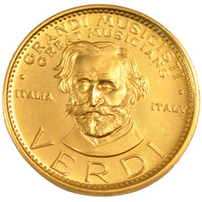 FRANCE, French Fifth Republic, Medal, MS(60-62), Gold, 5.98