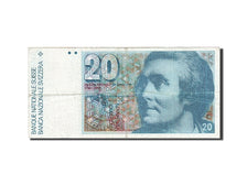 Switzerland, 20 Franken, 1976-1979, KM:55c, 1981, VF(20-25)