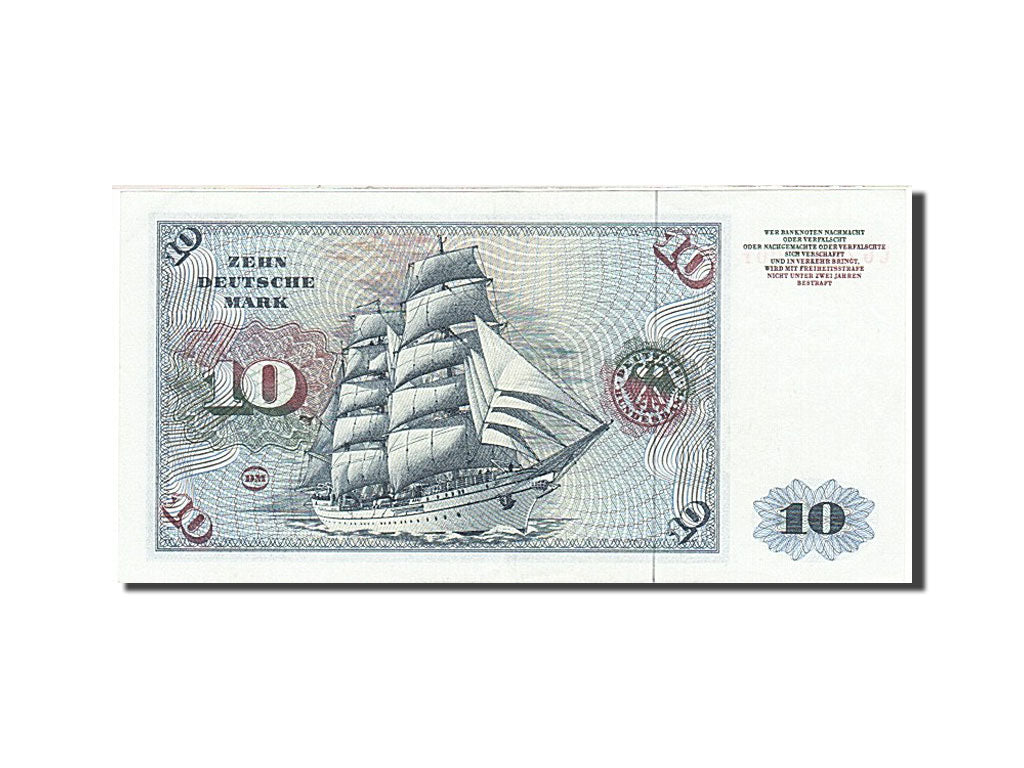 Banknote, GERMANY - FEDERAL REPUBLIC, 10 Deutsche Mark, 1970-1980, 1977-06-01