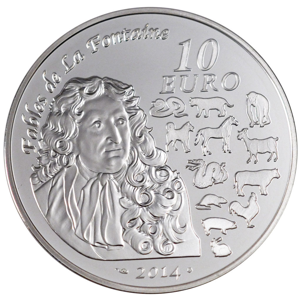 Coin, France, 10 Euro, 2014, MS(65-70), Silver