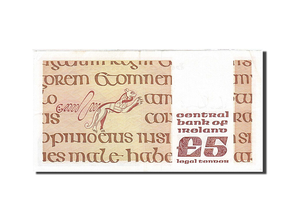 Ireland - Republic, 5 Pounds, 1976-1982, KM:71e, 1979-05-10, AU(50-53)