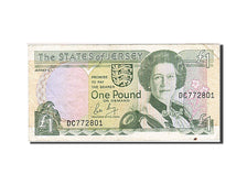 Banknote, Jersey, 1 Pound, 1989, 1989, KM:15a, EF(40-45)