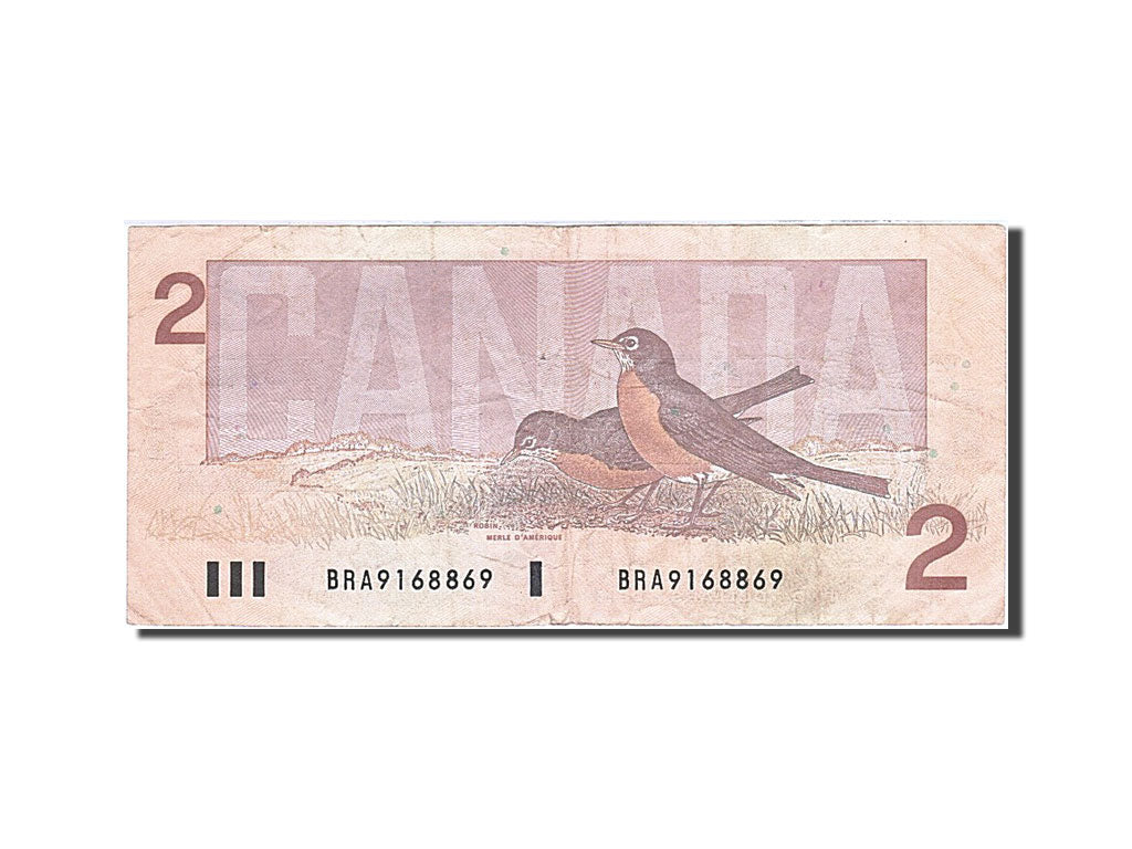 Banknote, Canada, 2 Dollars, 1986-1991, 1986, KM:94b, EF(40-45)