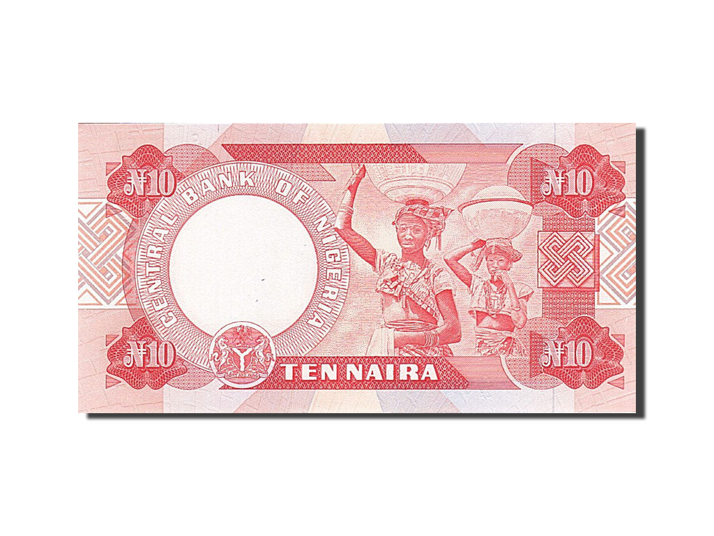 Nigeria, 10 Naira, 1984-1991, KM:25g, 2005, UNC(65-70)
