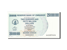 Billete, 250 Million Dollars, 2006-2008, Zimbabue, KM:59, 2008-05-02, UNC