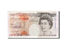 Banknote, Great Britain, 10 Pounds, 1993, 1993-1998, KM:386a, AU(55-58)