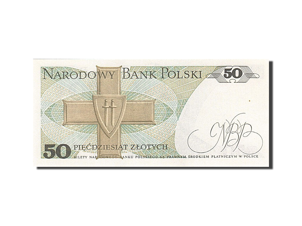 Banknote, Poland, 50 Zlotych, 1974-1976, 1986-06-01, KM:142c, UNC(65-70)