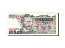Poland, 10,000 Zlotych, 1987-1990, KM:151b, 1988-12-01, AU(55-58)