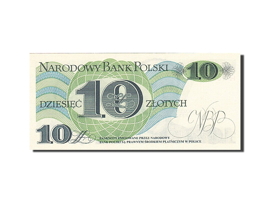 Banknote, Poland, 10 Zlotych, 1977, 1982-06-01, KM:148a, UNC(65-70)