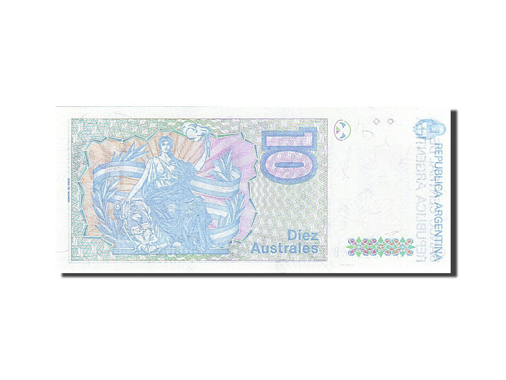 Banconote, Argentina, 10 Australes, 1985-1991, KM:325b, Undated (1985-1989), FDS