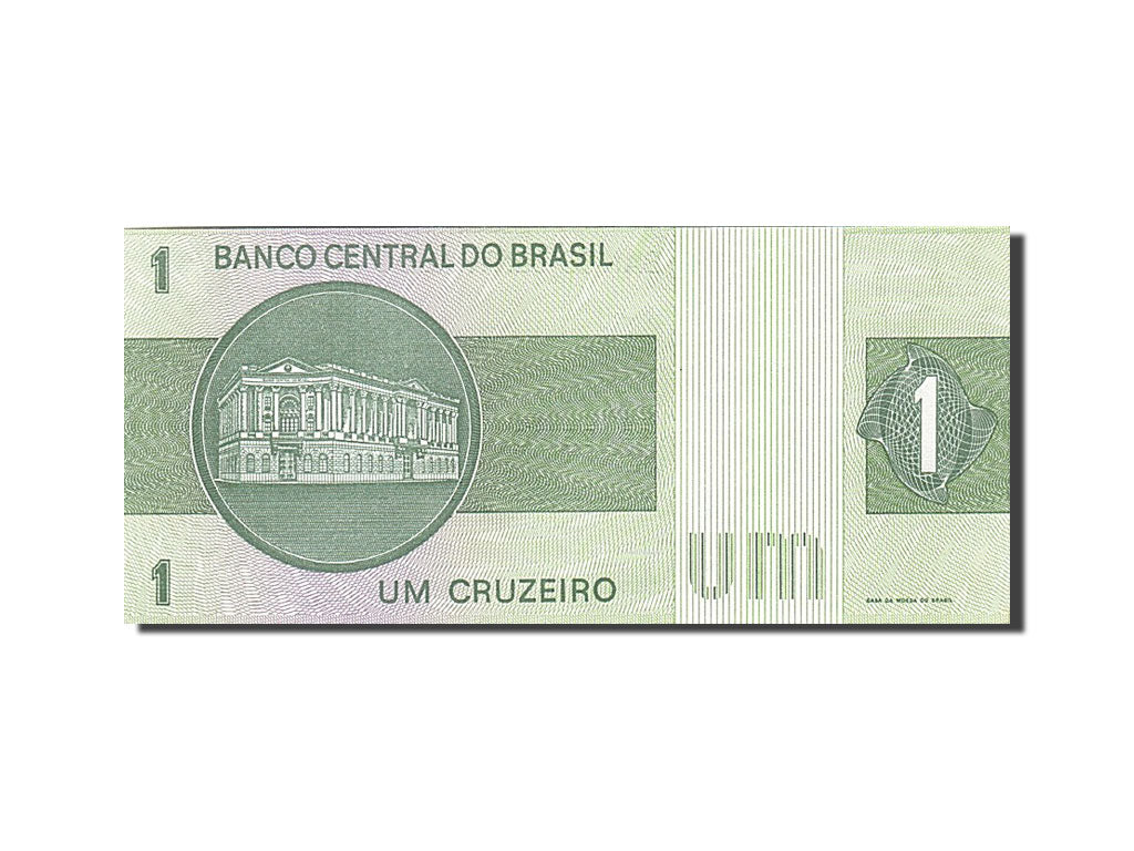 Banknote, Brazil, 1 Cruzeiro, 1970, 1980, KM:191Ac, UNC(65-70)