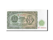 Geldschein, Bulgarien, 3 Leva, 1951, 1951, KM:81a, UNZ-