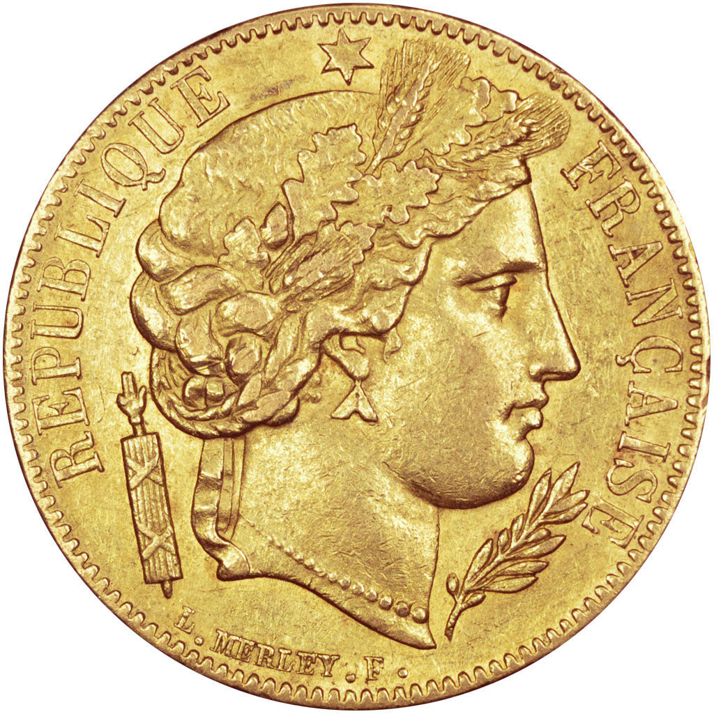 IIème République, 20 Francs or Cérès