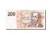 Czech Republic, 200 Korun, 1997-1999, KM:19, 1998, EF(40-45)