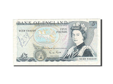 Great Britain, 5 Pounds, 1971-1982, KM:378f, 1988-1991, EF(40-45)