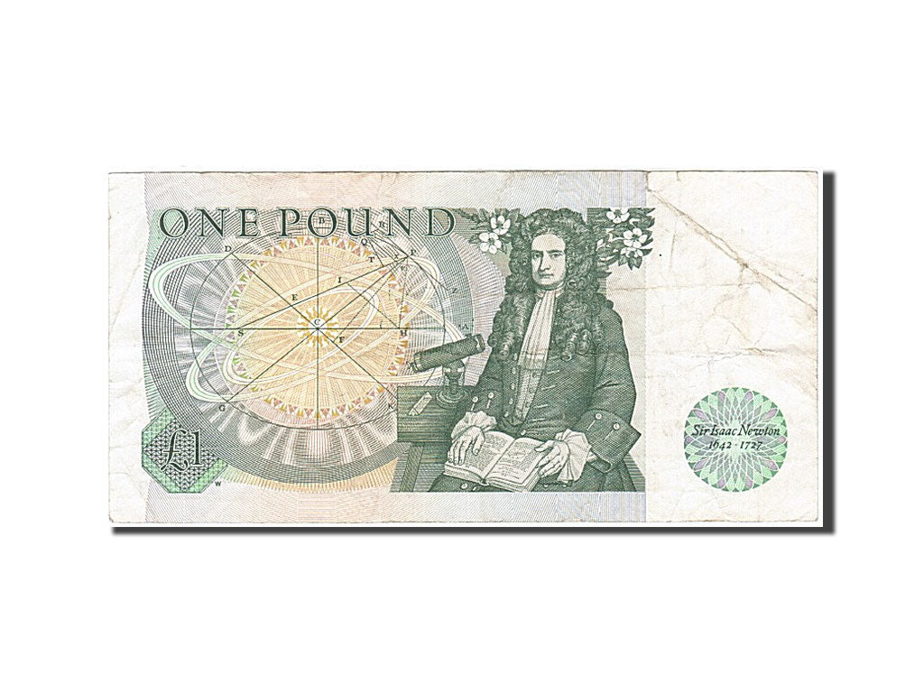 Billet, Grande-Bretagne, 1 Pound, 1971-1982, 1981-1984, KM:377b, B+