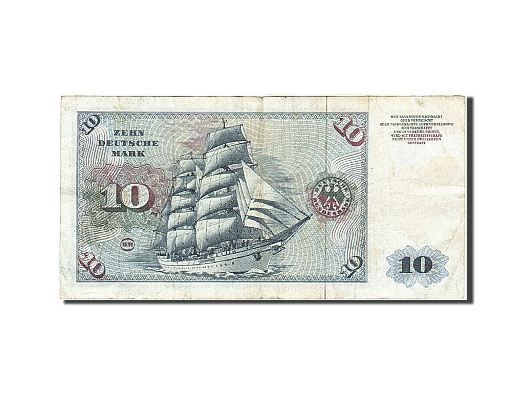 Bundesrepublik Deutschland, 10 Deutsche Mark, 1970-1980, KM:31b, 1977-06-01,...
