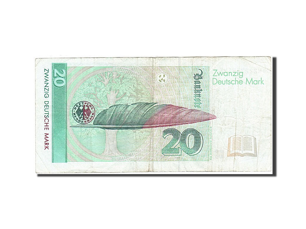 Banknote, GERMANY - FEDERAL REPUBLIC, 20 Deutsche Mark, 1989-1991, 1993-10-01