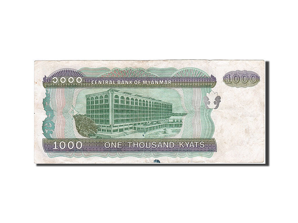 Myanmar, 1000 Kyats, 2004, KM:80, Undated (2004), VF(20-25)