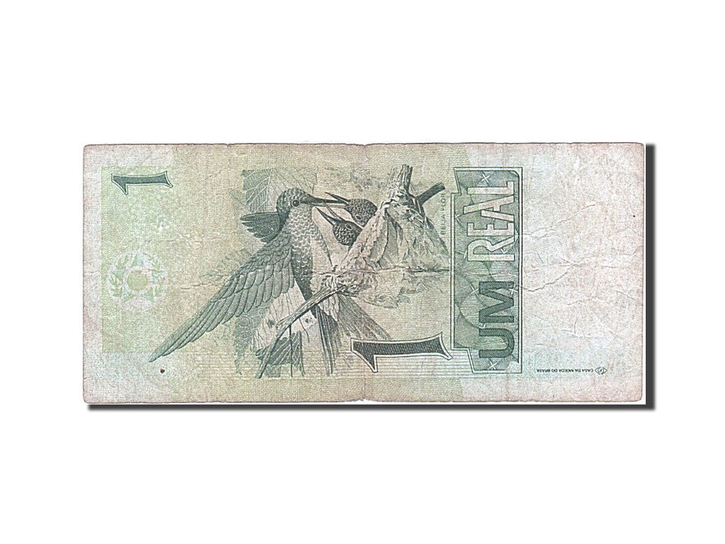 Banknote, Brazil, 1 Réal, 1994, Undated (2007), KM:243Ab, VF(20-25)