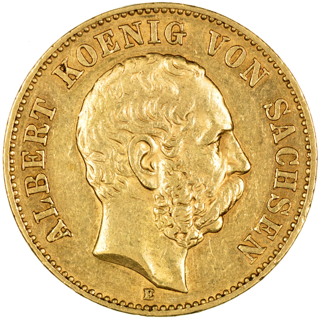 Allemagne, Saxe, Albert, 20 Mark