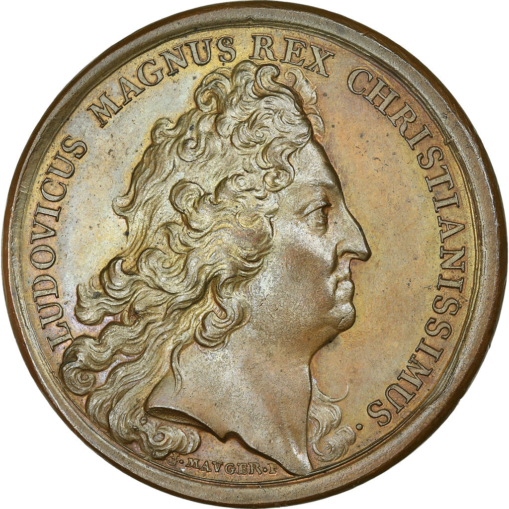 France, Medal, Louis XIV, Bataille de Neerwinden, History, 1693, Mauger