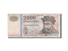 Hungary, 2000 Forint, 1997-1999, KM:181a, 1998, VF(20-25)