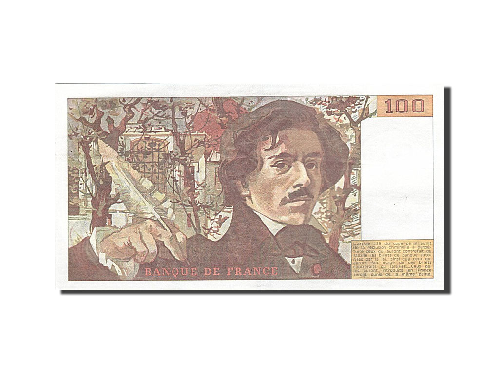 France, 100 Francs, 1978, KM:154b, 1984, UNC(60-62), Fayette:69.8a