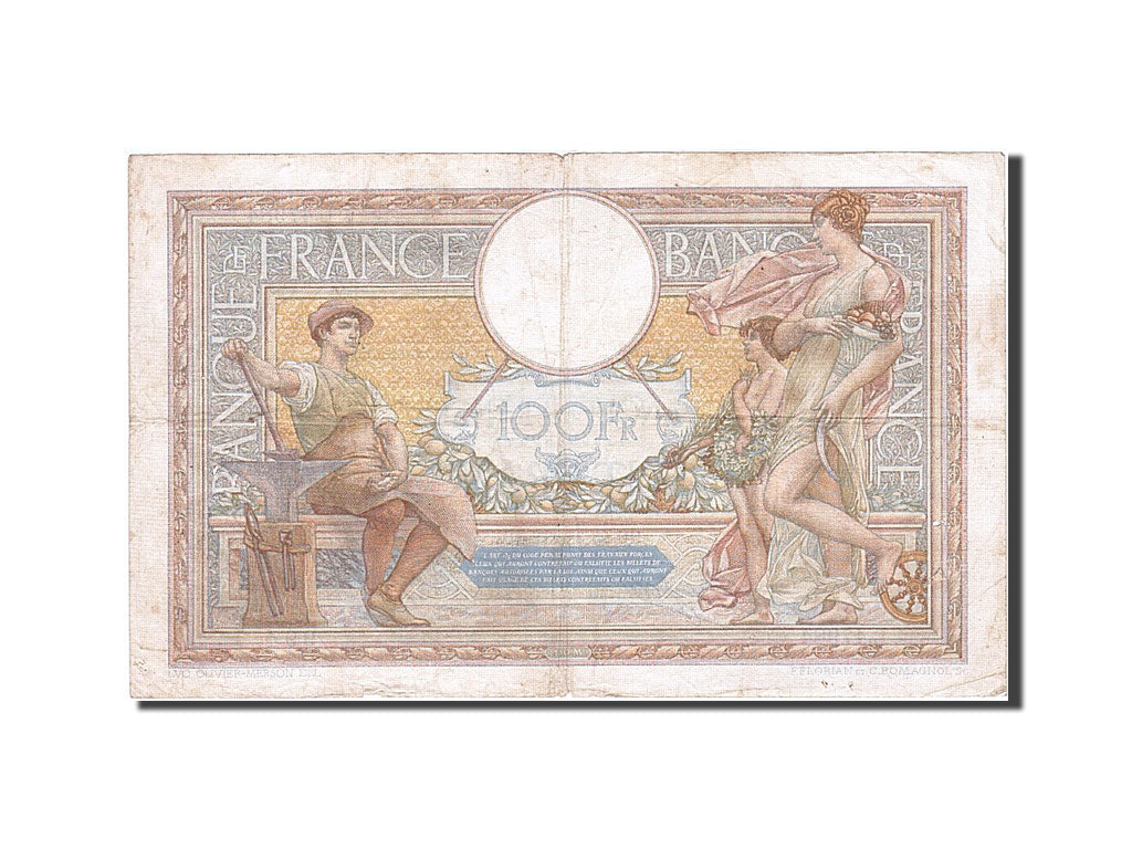 France, 100 Francs, 1906, KM:78c, 1935-03-28, VF(20-25), Fayette:24.14