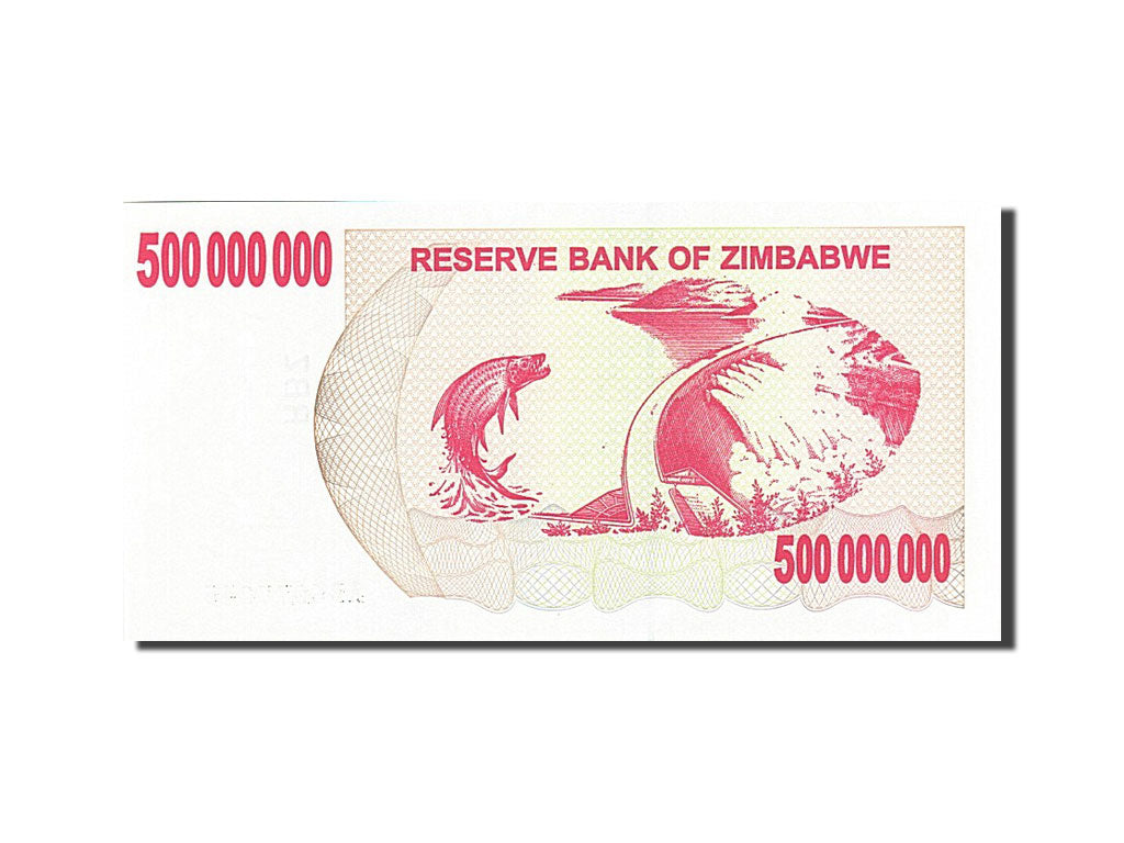 Zimbabwe, 500 Million Dollars, 2006-2008, KM:60, 2008-05-02, UNC(65-70)