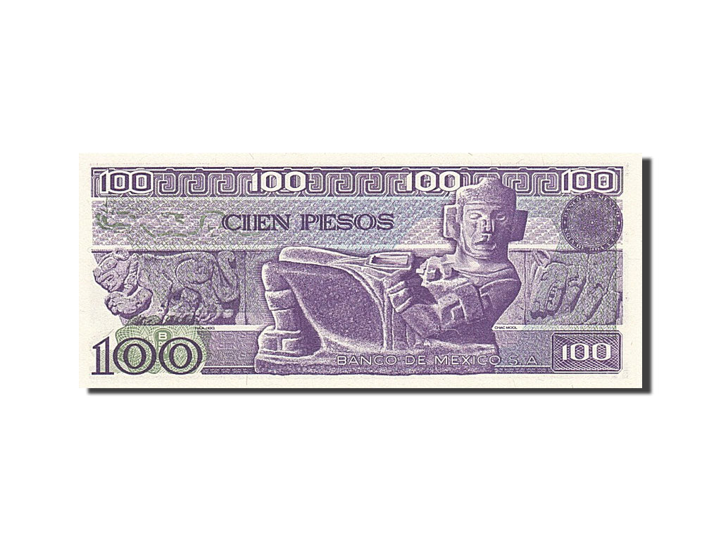 Mexico, 100 Pesos, 1981, KM:74c, 1982-03-25, UNC(65-70)