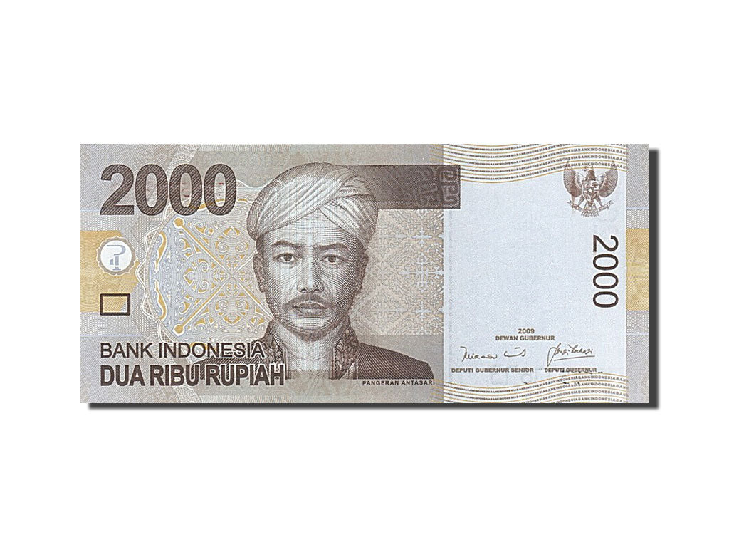 Geldschein, Indonesien, 2000 Rupiah, 2009-2010, 2009, KM:148a, UNZ